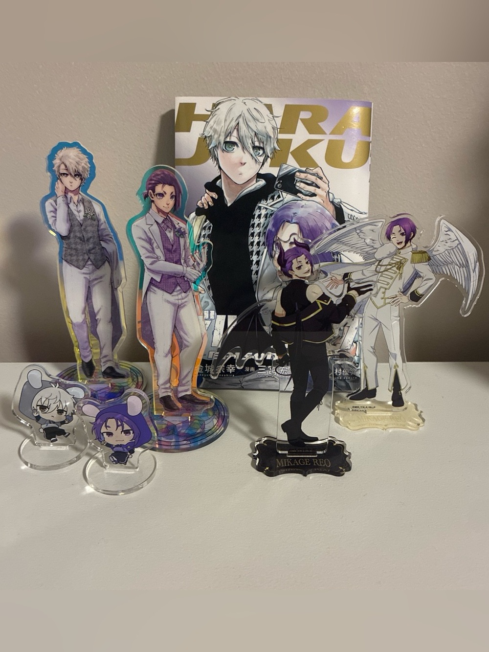 Nagi Seishiro and Reo Mikage Blue Lock merch bundle